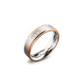 Boccia Titanium ring bicolor 0134-0254