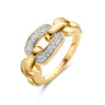 Geelgouden ring met diamant 40.25622