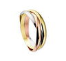 Gouden ring 3 in 1 tricolor 43.00444