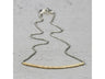 Jeh Jewels collier zilver en goldfilled lange buis 19879