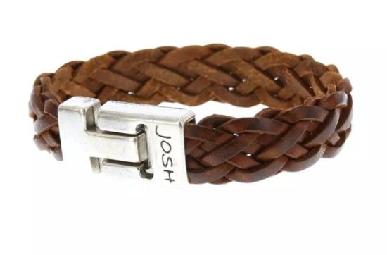 Josh armband leer 24311-BRA