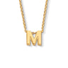 Minitials One Signature necklace necklace initiaal Geelgoud