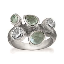 Rabinovich zilveren ring Leaves 75303003