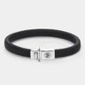 Rebel & Rose Small Braided Black S RR-L0139-S-S