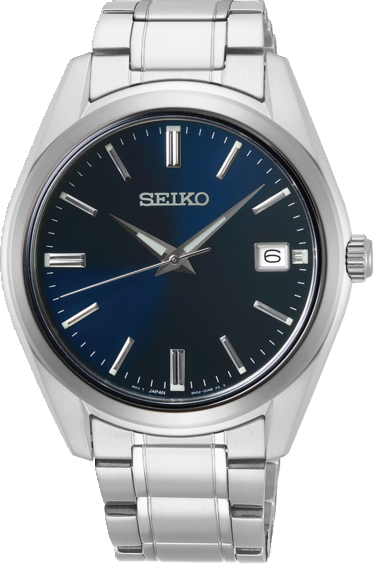 Seiko staal herenhorloge SUR309P1 Zilverkleurig