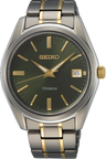 Seiko titanium herenhorloge SUR377P1