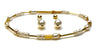 Stones in Style parel armband zilver verguld B-22-26420 go Wit
