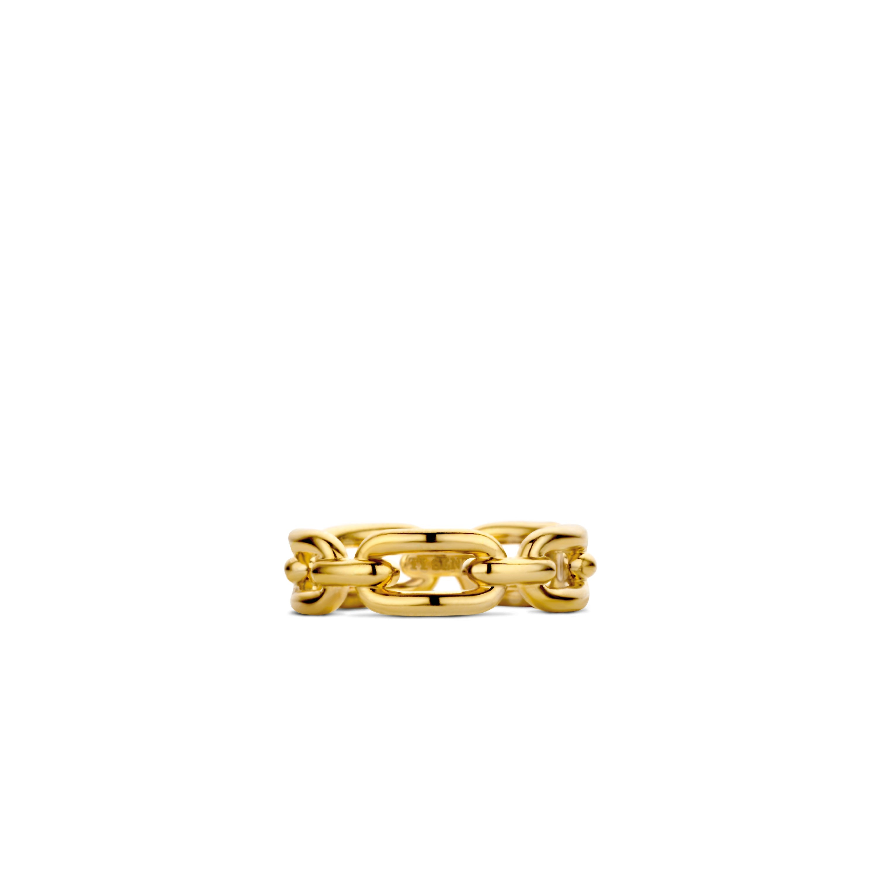 TI SENTO - Milano Ring 12205SY 12205SY Zilver geel verguld