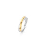 TI SENTO - Milano Ring 1953SY Wit met geel verguld