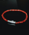 Taj Amsterdam armband Nhean beads Red jasper MB04.6360