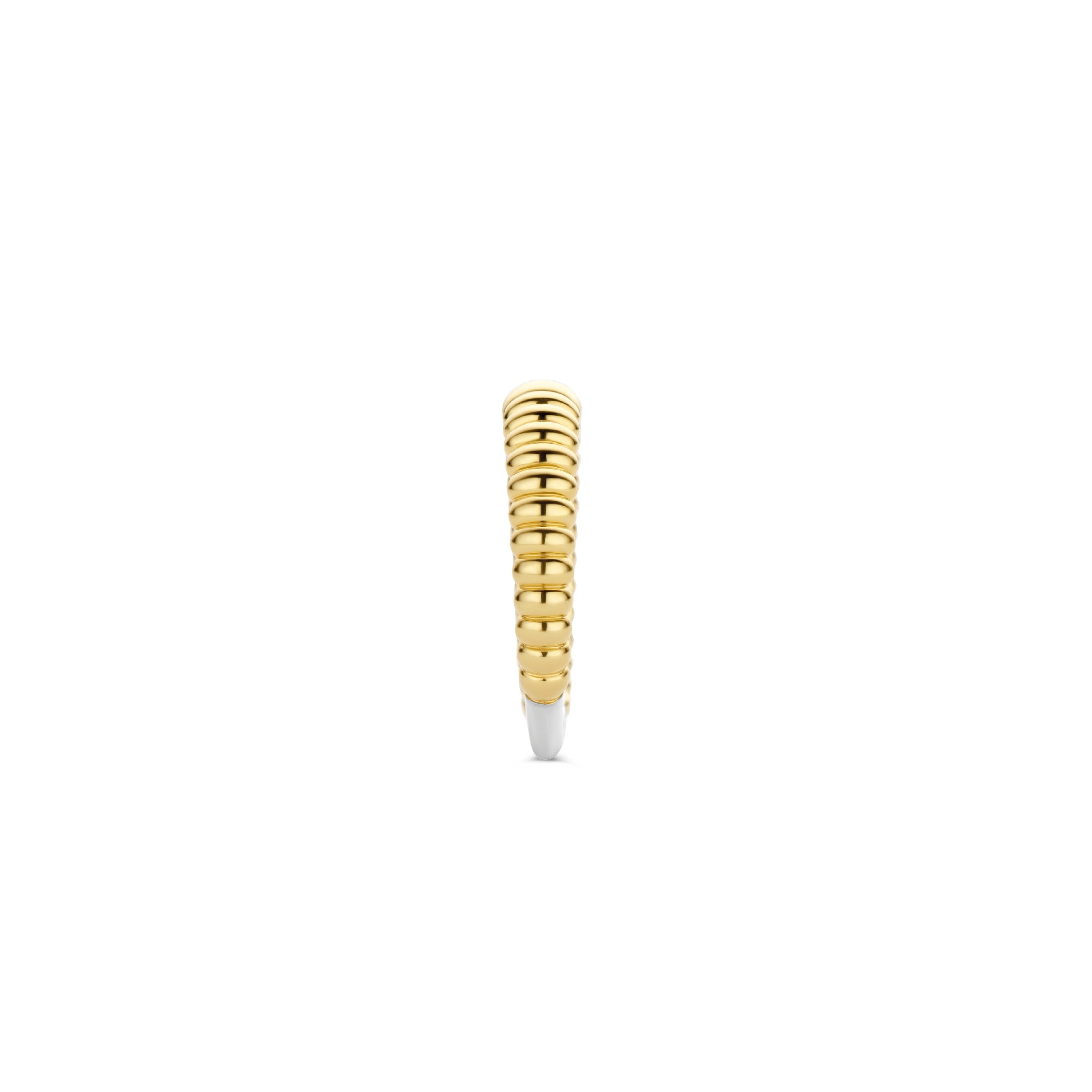 Tisento zilveren ring verguld 12218SY