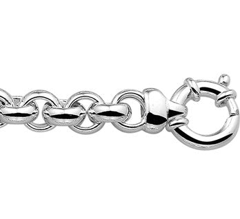 Zilveren jasseron collier 10.04572