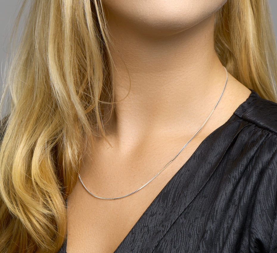 Zilveren venetiaans collier 10.01743