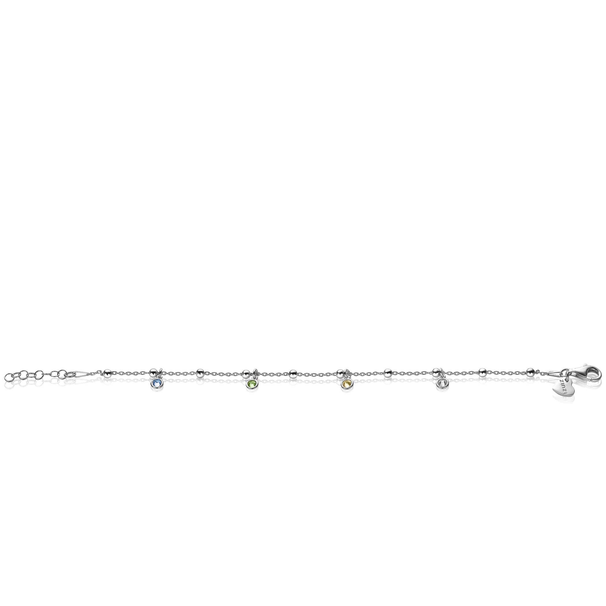 Zinzi armbandje met kleurstenen ZIA1996